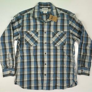 Lucky Brand Mens Plaid Button Down Long Sleeve Shirt Large